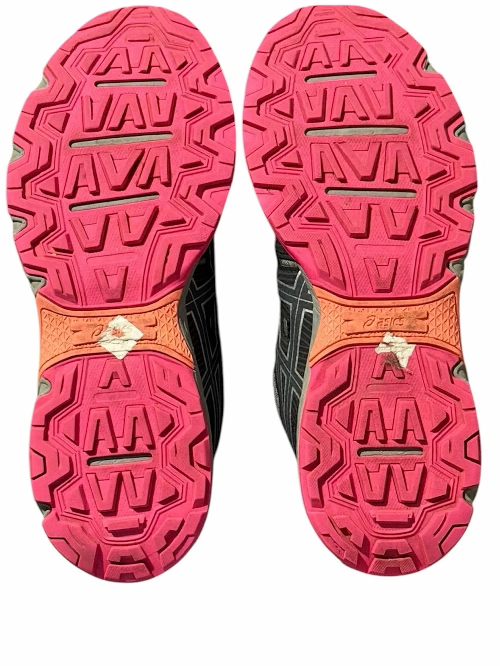 ASICS GEL-Venture 7 Women's Trail Running Shoes Gray/Pink/Orange - Size 10